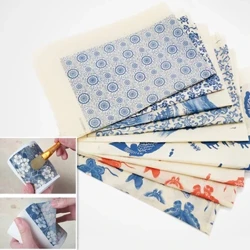 ʻO ka Pottery Ceramics Clay Transfer Paper Porcelain Plain Decal Paper Decal for beginner Starter DIY Ceramic Bottle Paper