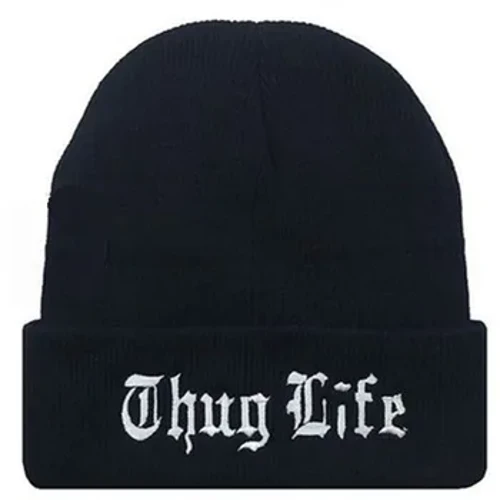 2021 Nieuwe West Beach Gangsta THUG LIFE Winter Warme Mode Mutsen Gebreide Motorkap Skullies Caps Hip Hop Gorros Gebreide muts Mutsen
