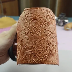 I-Mandala Polymer Clay Texture Stamp Sheets Emboss Mat yedizayini yobucwebe be-DIY Clay Jewelry Individual Impression I-Ceramic Pottery Tools