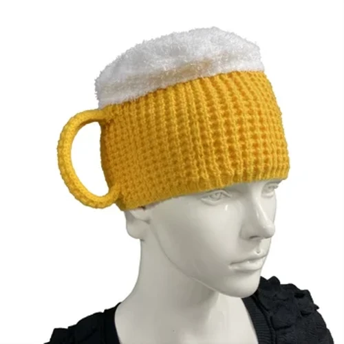 Hataí Corn Beoir 3D Cóisir Beanie Unisex Hairline Cap Lovers Beoir Téitheoirí Cluas Do Mhná Fir Tugann Bliain Nua Bronntanas Spraoi Vailintín