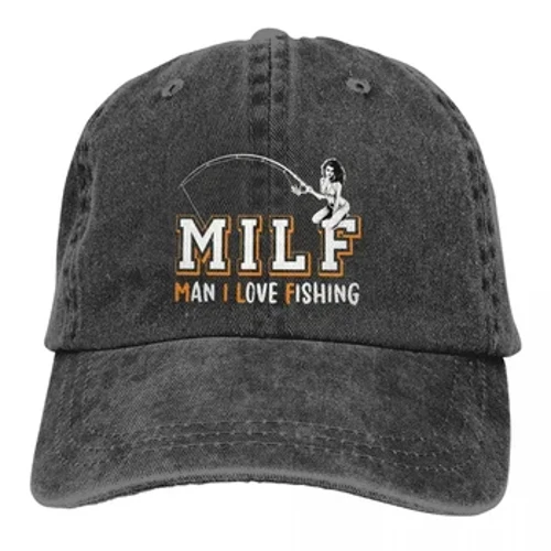 Pangingisda na Iba't-ibang Kulay na Sombrerong Naka-peak Panlalaking Babae na Cowboy Cap Nakakatuwang Pangingisda Mga Baseball Cap na Personalized Visor Protect Hats