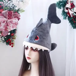 1 PC Lucu Lucu Hiu Topi Mainan Mewah Bergerak Listrik Musik Topi Topi Hewan Kreatif Hadiah Ulang Tahun Kostum Baru Topi untuk Anak-anak