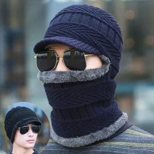 Gyşky erkekleriň tötänleýin plýus mahmal gulagy goramak boýunlary we ýüzi bir bölek şlýapa trikota Be fasulye kellesi kellesi kellesi kellesi süňk Gorros