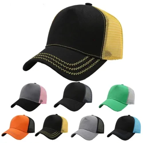 Fa'atau atu ma fa'atau atu o pulou lalaga unisex Ipu Pesipolo pulou tama'i ma tama'ita'i Trucker's Hat Advertising Cartoon Cap 5 Mesh