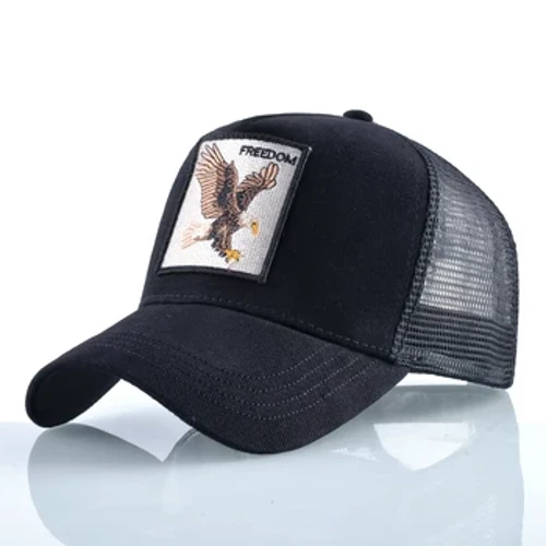 Modne bejzbol kape s vezom sa životinjama Muškarci Žene Snapback Hip Hop šešir ljetna prozračna mreža za sunce Gorras Unisex Streetwear Bone