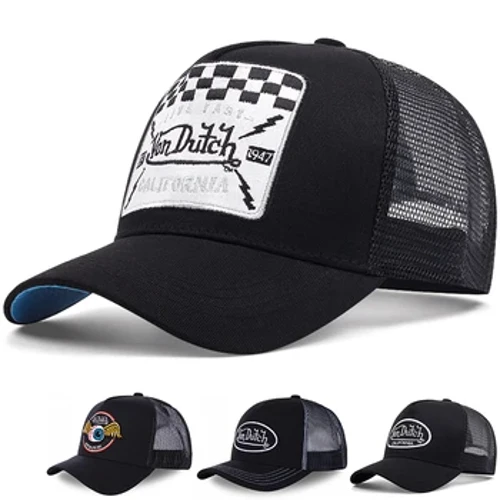 Herr- och kvinnors lastbilshattar Casual Outdoor Sports Baseball Caps Mesh Hat