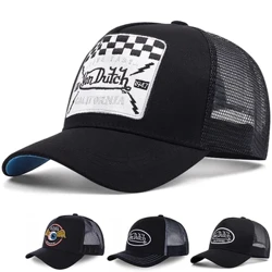 Truckerhatter for menn og kvinner Uformelle utendørssports baseballcapser nettinghatt