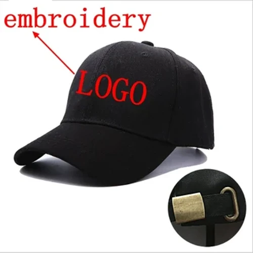Bróidnéireacht Lógó an Chustaim Nua do Chaipín Baseball Inchoigeartaithe Unisex Mná Dath Soladach Ócáideach Caps Hip Hop Daid Snapback Daid Hata Fásta