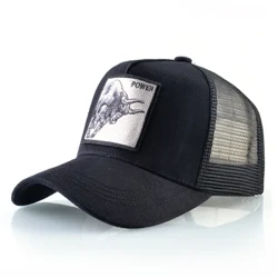 K Baseball sapka Férfi Snapback Hip Hop Trucker sapka hímzéssel Bull Patch Four Seasons légáteresztő hálós Trucker sapka nőknek