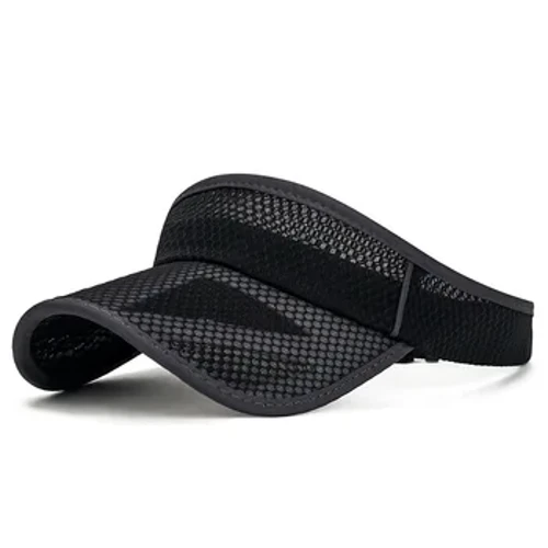 Sombreros deportivos de verano para el sol, sombrero para mujer, gorra para hombre, nueva visera ajustable, protección Uv, tapa vacía para tenis, correr, protector solar, ala de malla