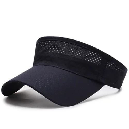 O le taumafanafana e mānava ai pulou o le la o ali'i tama'ita'i e mafai ona fetu'una'i Visor UV puipuiga pito i luga gaogao mautu ta'aloga tenisi tamo'e sunscreen pulou pulou.