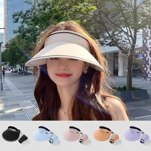 Tấm Che Nắng Mũ Rơm Mũ Chống Nắng Nữ 2024 Mùa Hè Mới Ins Vành Lớn Chống Tia UV Hat Che Mặt Trống Top cỏ Nữ