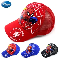 Disney Animei Malie Spiderman pulou tamaiti mo tama teine ​​o le Summer Autumn Pepepepolo Pepe pulou Hip Hop o tamaiti Hip Hop Sun Hat pulou Visor Tamaiti.