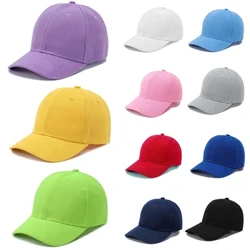 Mga Bata ng Baseball Cap para sa Batang Babae Boy Spring Summer Baby Sun Hat Classic Solid Color Toddler Peaked Caps кепка Gorras TSF#