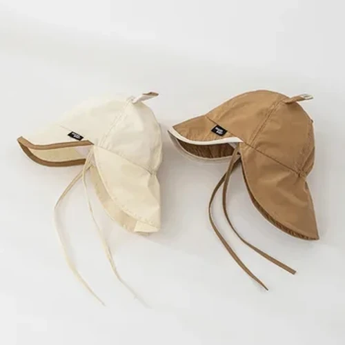 Babysommarhatt för flickor Pojkar Snabbtorkande Barn Solhattar Nackskydd Strand Baby Baseballkeps Spädbarn Tillbehör för småbarn