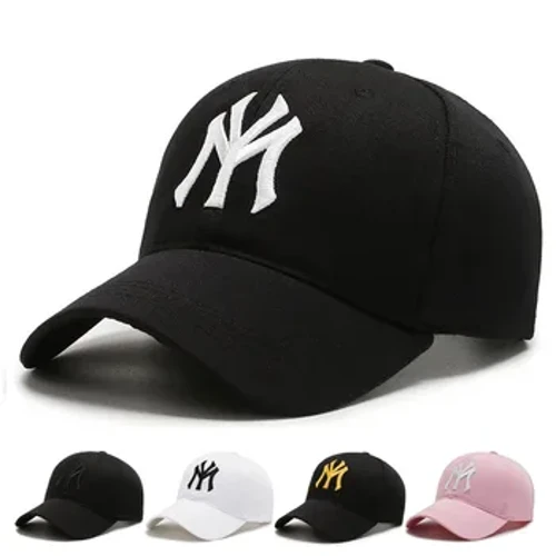 Llythyrau Ffasiwn Brodwaith Capiau Baseball Merched Dynion Cap Snapback Benyw Fisors Gwryw Hat Hetiau Trucker Cotwm Addasadwy Unisex