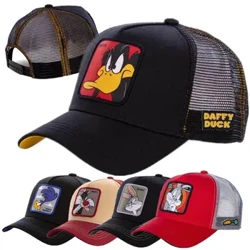 Heißverkauf, Unisex-Anime-Cartoon-Kappe, hochwertige Patch-Draw-Baseballkappe, Trucker-Mütze für Männer