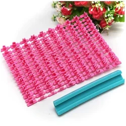 1 Bộ Bảng Chữ Cái Số Ký Hiệu Chữ Đất Sét Tem Gây Ấn Tượng Embosser Bộ Cookie Báo Chí Tem In Tên Gốm Sứ Đồ Gốm Dụng Cụ