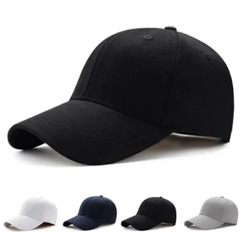 Mũ Unisex Đồng Bằng Cong Áo Chống Nắng Mũ Ngoài Trời Chống Bụi Mũ Bóng Chày Màu Thời Trang Có Thể Điều Chỉnh Giải Trí Mũ Lưỡi Trai Nam Nữ