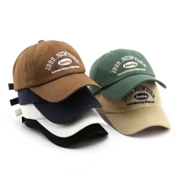 Novas letras bordadas unissex chapéus de beisebol para homens mulheres algodão macio snapback boné esportes ao ar livre pai caminhoneiro chapéu casquette