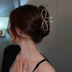 Phụ Nữ Vintage Kim Loại Nơ Vuốt Tóc Kẹp Cho Bé Gái Hợp Thời Trang Hàn Quốc Đảng Kẹp Tóc Barrettes Mũ Đội Đầu Thời Trang Phụ Kiện Tóc