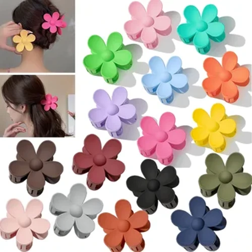 Pince à cheveux en forme de fleur coréenne pour femmes et filles, épingles à cheveux, pince à griffes de crabe, Barrette queue de cheval, couvre-chef à la mode, accessoires pour cheveux, nouvelle collection