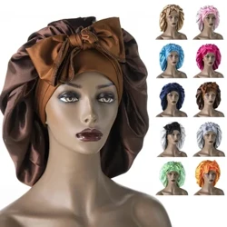 Fa'atama'i Satin Ipu moe Fa'alaua'itele Ipu moe i le po fa'atasi ai ma le fa'alava Uumi Po'ipo'i Fa'aofuofu Ipu fa'alava De Nuit Shower Turban.