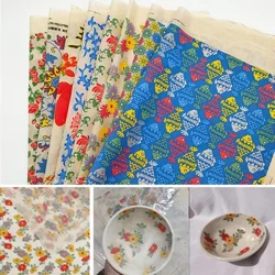 1PC New Pottery Underglaze Decal DIY Ceramic Color Transfer Paper Jingdezhen High Temperature Resistant Underglaze Decal