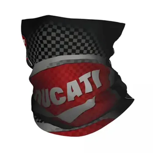 Umqondo we-Bandana Neck Cover Isithuthuthu Iklabhu I-Ducatis Igoqa Isikhafu Sokuhamba Ngebhayisikili Isikhafu Ukugibela Unisex Umuntu Omdala Ophefumulayo