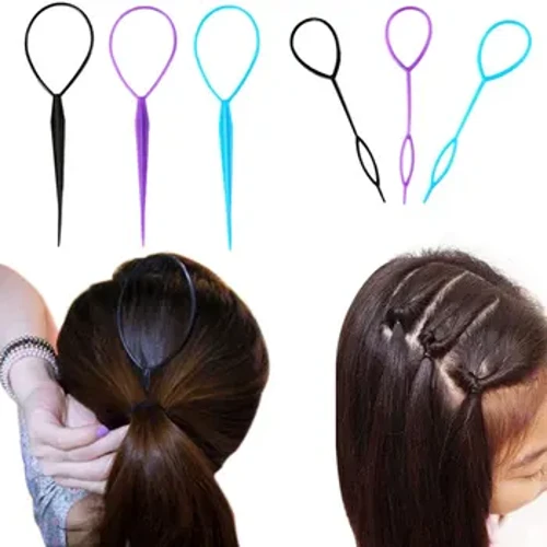 Eredu eramangarria Pull Pin Magic Wear Ile-makilak Ile-banda Ile-osagarriak Emakumeen Nesken Plater Pinak Estiloa Plater azkarra handizkako