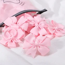 10Pcs/Lot 20Colors Bowknots Mini Bandiau Gwallt Elastig ar gyfer Merched Gwallt Rhaff Gwallt Tei Deiliad Merlod Kids Baby Gwallt Affeithwyr Rhodd