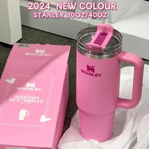 Stanley 2024 nowe kolory Quencher H2.0 FlowState kubek izolowany termiczny kubek do kawy kubek podróżny ze stali nierdzewnej o dużej pojemności