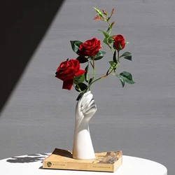 Phong Cách Bắc Âu Bình Gốm Sứ Hiện Đại Sáng Tạo Bình Hoa Cắm Hoa Trang Trí Nhà Văn Phòng Để Bàn Phòng Khách Vật Trang Trí Quà Tặng