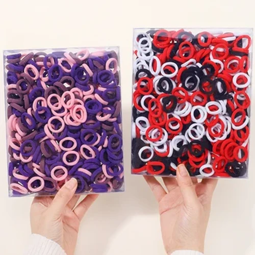 20/50/100pcs Merched Babanod Bandiau Gwallt Bach Elastig Lliwgar Plant Deiliad Ponytail Kids Headband Band Rwber Band Gwallt Affeithwyr