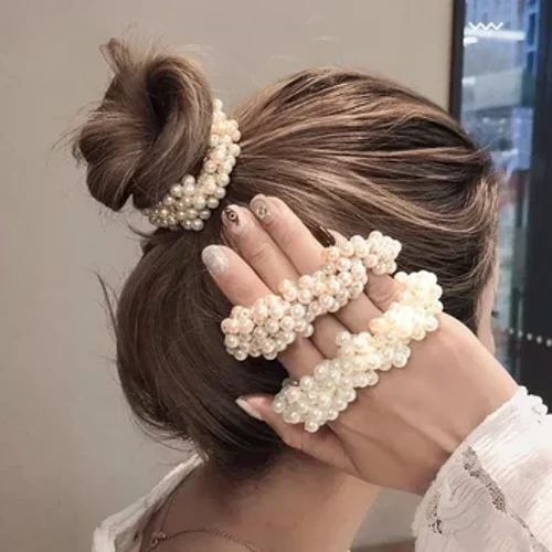 Teine Scrunchies Tauga'a Lapopo'a Matagofie Penina Pa'epa'e Fuava'a Fa'aigoa Pa'u Fa'amau Si'usi'u Si'usi'u Mea Fa'apipi'i Fa'aulu.