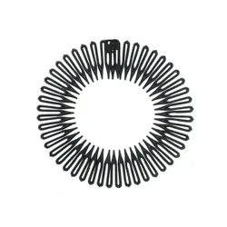 Plastik Tam Daire Streç Esnek Tarak Diş Kafa Bandı Saç Çember Bandı Klip Hairband Yüz Yıkama için Sabit Saç Aksesuarları