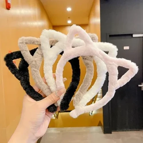 Mới Sang Trọng Tai Mèo Dây Đội Đầu Cho Bé Gái Hoạt Hình Tóc Vòng Nữ Gothic Trang Phục Hóa Trang Đảng Mũ Phụ Kiện Tóc Hàn Quốc