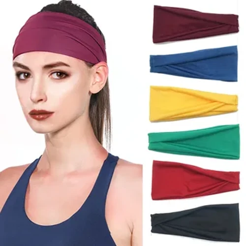 Dámské Jednobarevné elastické gumičky do vlasů Čelenka na jógu Móda Turban Makeup Obruč do vlasů Retro čelenka Vlasové doplňky Velkoobchod