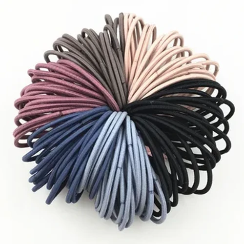 10 sztuk/partia 5CM akcesoria do włosów damskie opaski gumowe Scrunchy elastyczne opaski do włosów dziewczyny z pałąkiem na głowę dekoracje krawaty guma do włosów
