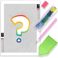 Peinture diamant mystère 5D, cadeau Surprise, image aléatoire, broderie diamant mystérieux, perceuse complète, décoration d'intérieur DIY, cadeaux pour enfants