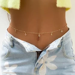 Bụng Gợi Cảm Dây Thắt Lưng Nữ Đi Biển Mùa Hè Bikini Lễ Hội Phụ Kiện Thân Trang Sức Dây Chuyền Toàn Thân Thời Trang Phụ Kiện Trang Sức