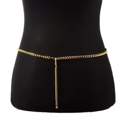 Bãi Biển Mùa Hè Thân Kim Loại Dây Xích Thắt Lưng Dây Phụ Kiện Nữ Bikini Gợi Cảm Cơ Thể Trang Sức Bụng Eo Dây Xích Dây Thắt Lưng quà Tặng
