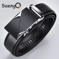 Gerrikoak Marka ospetsuaren gerrikoak Gizonezkoen gerrikoak Kalitatezko benetako luxuzko larruzko gerrikoak Gizonentzako gerrikoak Gizonezkoen uhala Gizonezkoen metalezko Buckle automatikoa