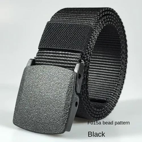 Ibhande Le-Automatic Buckle Linethezekile Ibhande Lenayiloni Lezempi Elingelona elensimbi Ukuzingela Kwangaphandle Amabhande Ekhanvasi Ahlakaniphile Asebenza Kakhulu Abesilisa