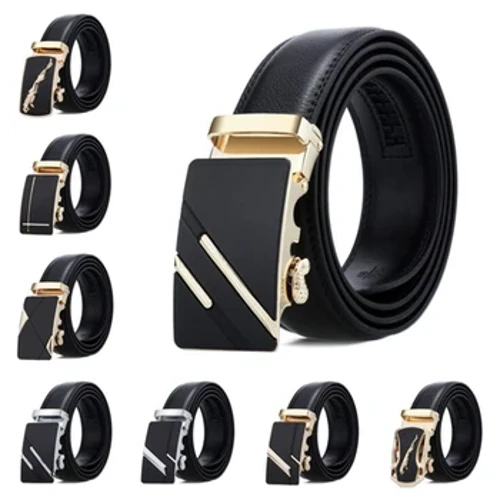 Yeni Ünlü Marka Kemer Yeni Erkek Tasarımcı Otomatik Toka Deri Erkek Kemer 3.5 cm Erkekler için Lüks Kemerler Ceinture Homme erkek Kemerleri