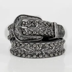 1pc dames retro gesneden legering naaldgesp riem heren ronde klinknagel riem punk rock jeans riem PU lederen riem voor mannen vrouwen riem