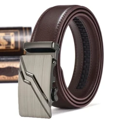 3.5cm Ibhande Elisha Lebhande Lesikhumba Labesilisa I-Automatic Buckle Business Leisure Intsha Ephakathi Nabadala Ibhande Lomklami Webhande Lamadoda