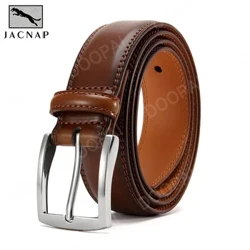 Thắt Lưng Nam Da Thật Chính Hãng Da Cao Cấp DÀI Lớn Khóa Pin Kim Loại Khóa Tự Động Thắt Lưng Nam Dây Đeo Nam