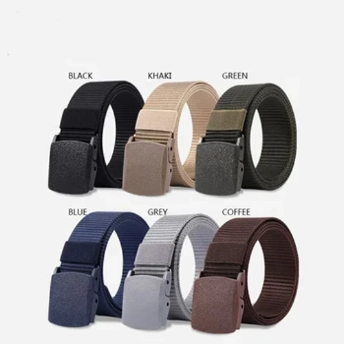 Ibhande Lenayiloni elizenzakalelayo Ibhande Lebutho Lendoda Ibhande Leqhinga Lezempi Mens Amabhande Eseyili Wezempi Amabhande I-Cummerbunds High Quality Strap