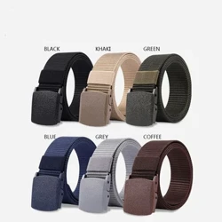 Khóa Tự Động Đai Nylon Nam Chiến Thuật Quân Đội Thắt Lưng Nam Quân Sự Eo Vải Thắt Lưng Cummerbunds Dây Đeo Chất Lượng Cao